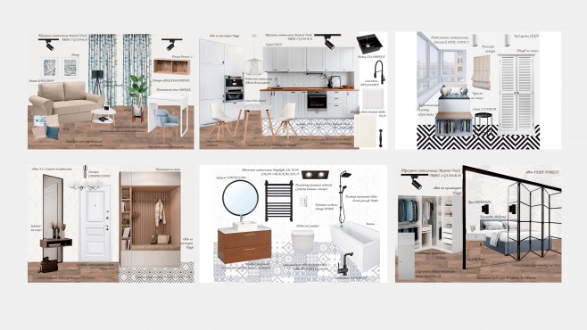 Дизайн жилого интерьера. Базовый курс – работы студентов - 11